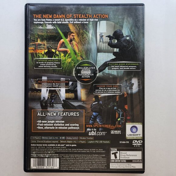 Tom Clancy's Splinter Cell Pandora Tomorrow for PS2 - Picture 3 of 5